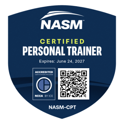 NASM-CPT — Certified Personal Trainer