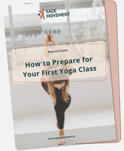 Cover of Beginner's Guide: How to Prepare for Your First Yoga Class